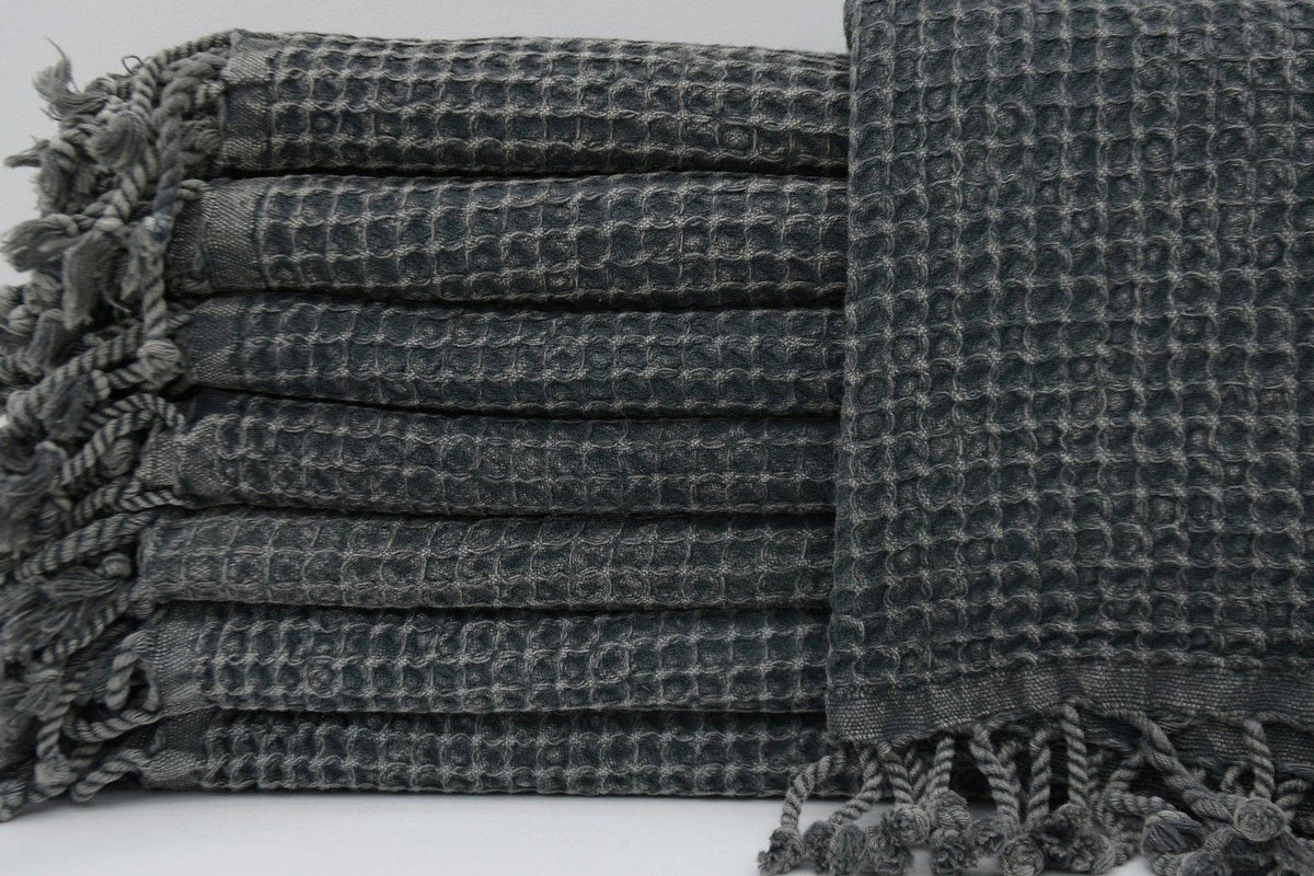 Turkish Hand & Bath Waffle Towels –