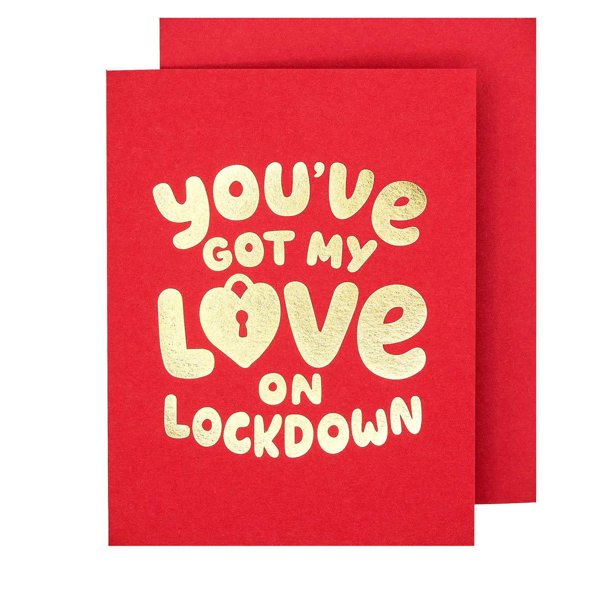 Love on Lockdown Valentine’s Card –