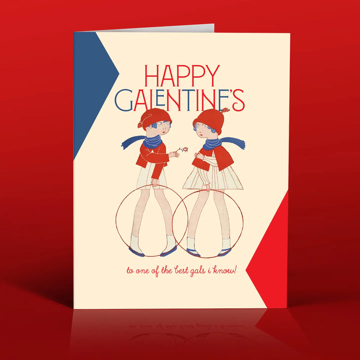 Galentine's Day Best Gals Card –