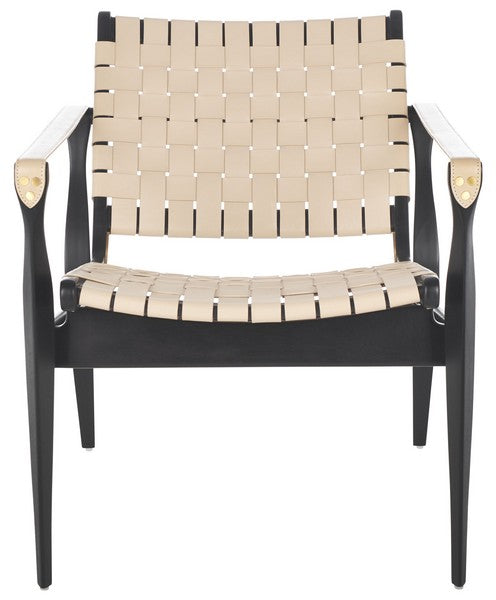 Dilan Leather Safari Chair –