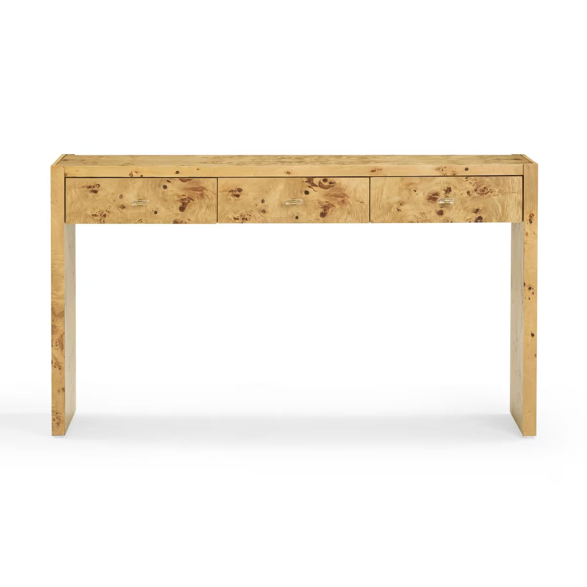 Natural Burl Console Table –