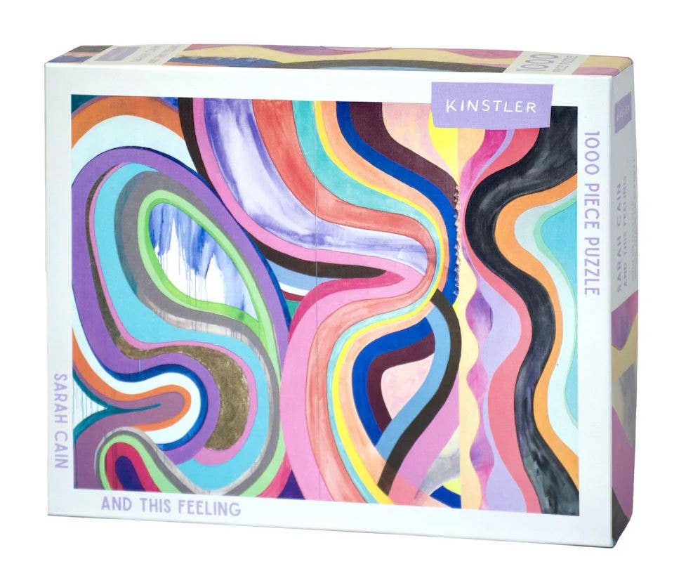 And this feeling: Sarah Cain 1,000 Piece Puzzle –