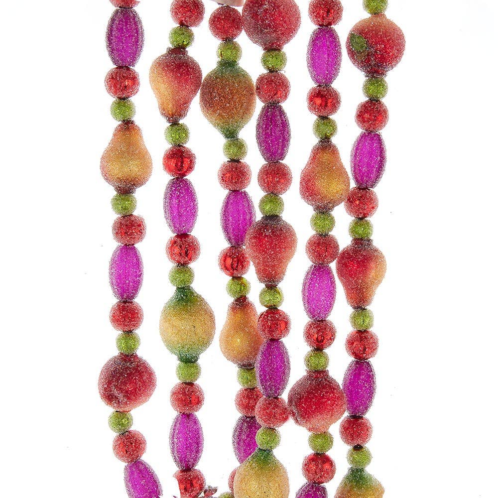 6' Glass Fruit Garland –