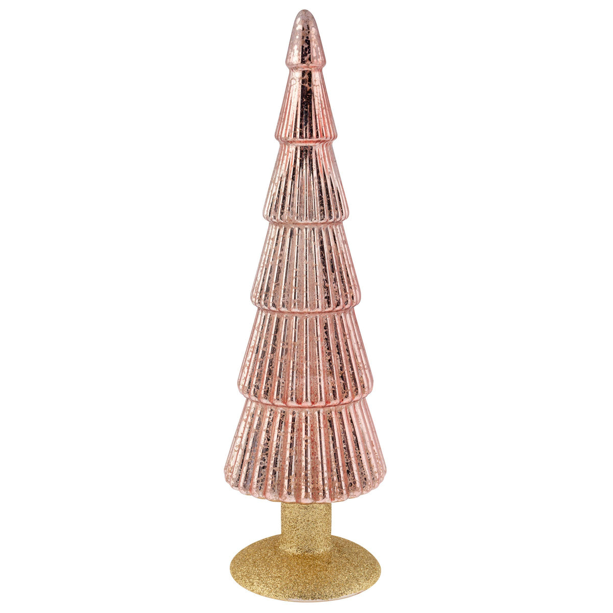 Fluted Mercury Glass Tree –