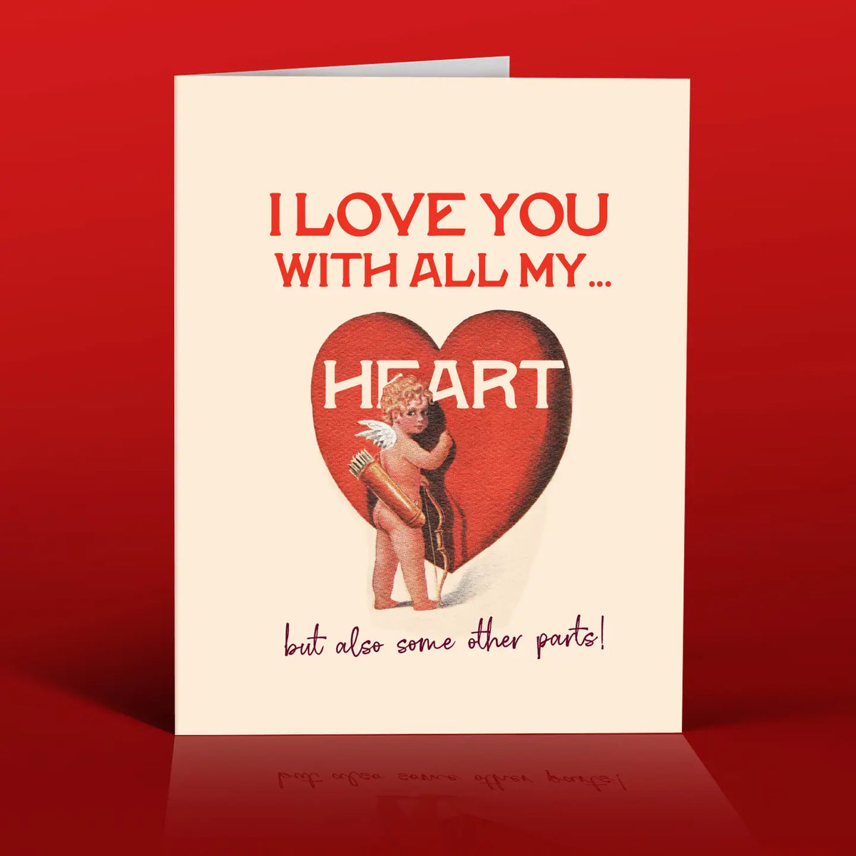 I Love You With All My Heart Card –