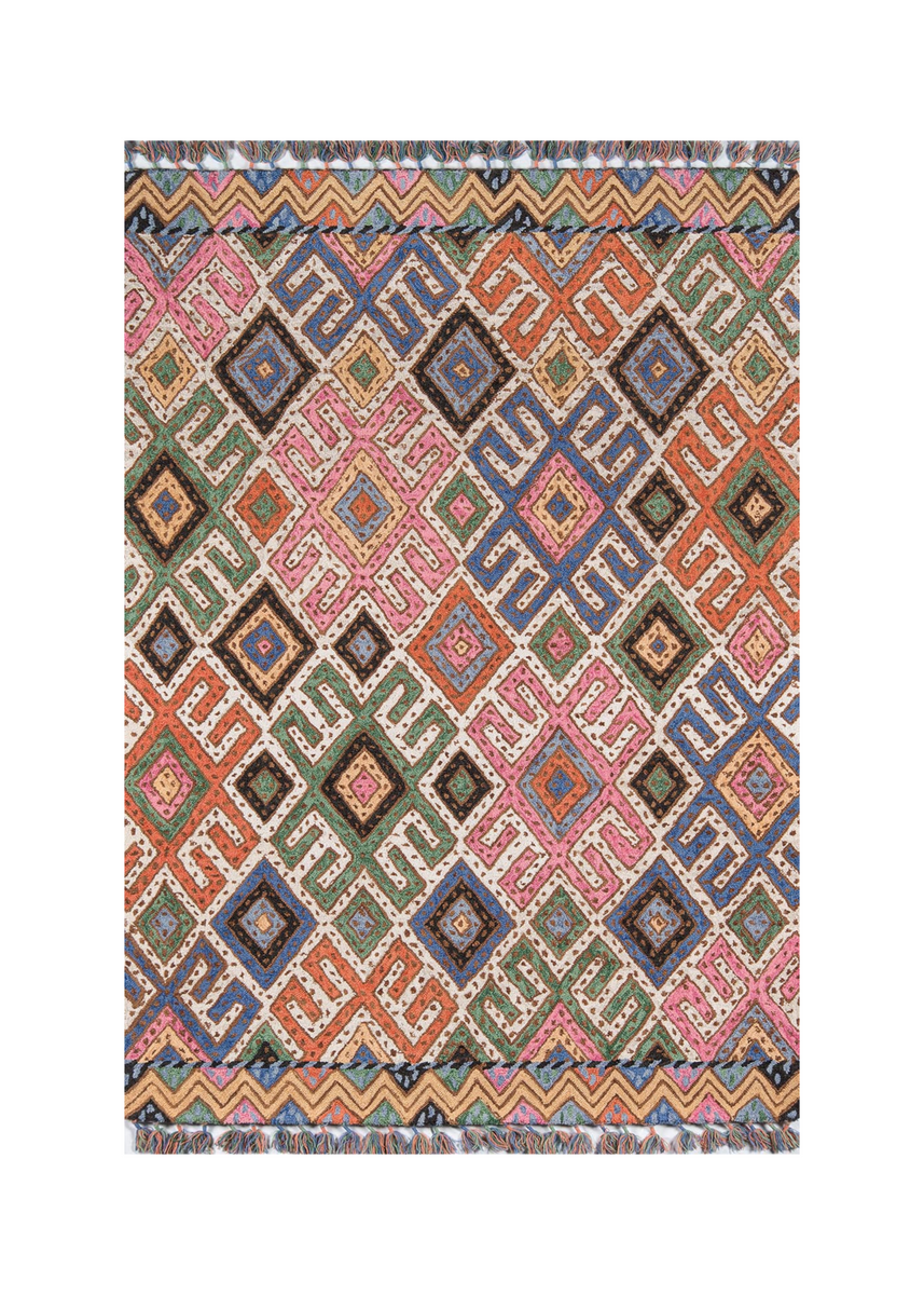 Momeni Tahoe Multi Geometric Area Rug |